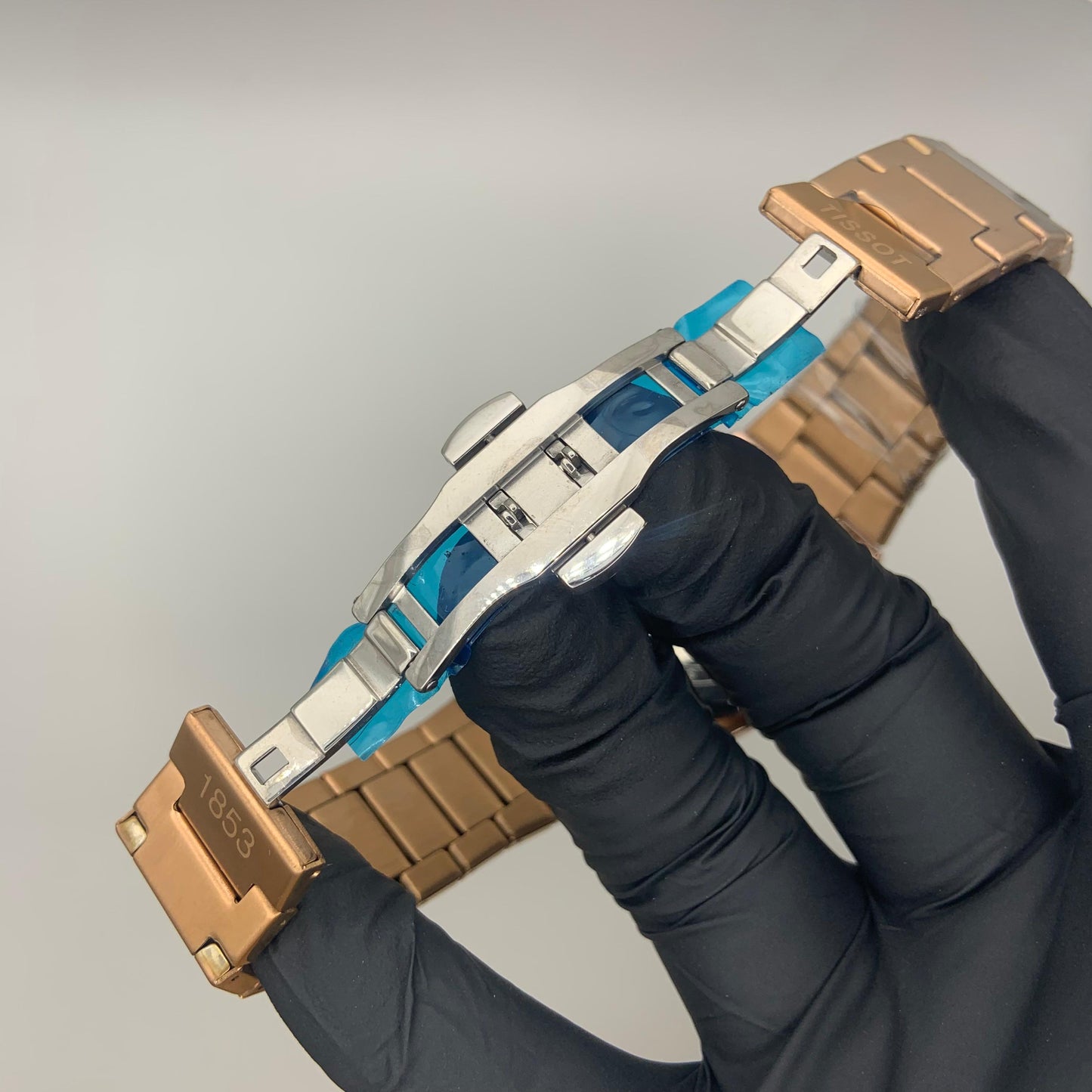Tissot PRX Digital Chain Watch (Rose Gold)