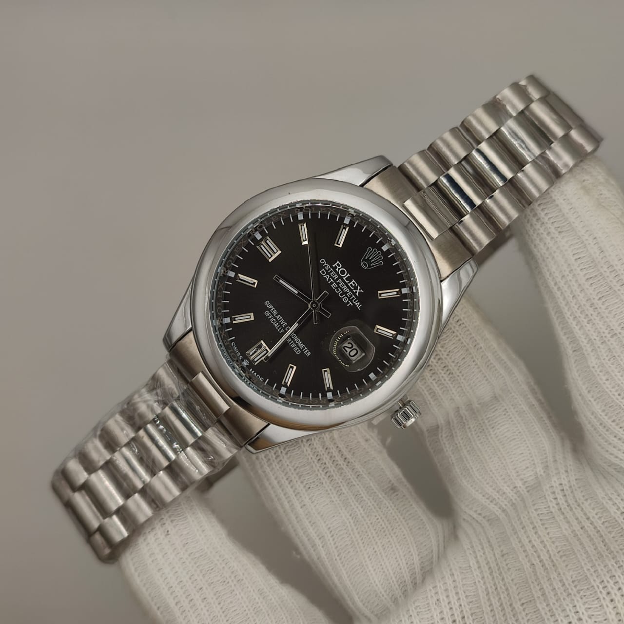 Rolex | Date Just Black