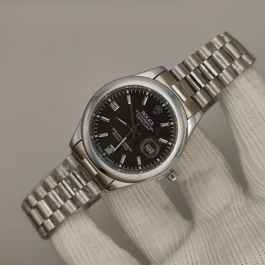 Rolex | Date Just Black