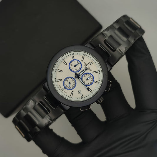 Longines Chronograph Black | White Edition