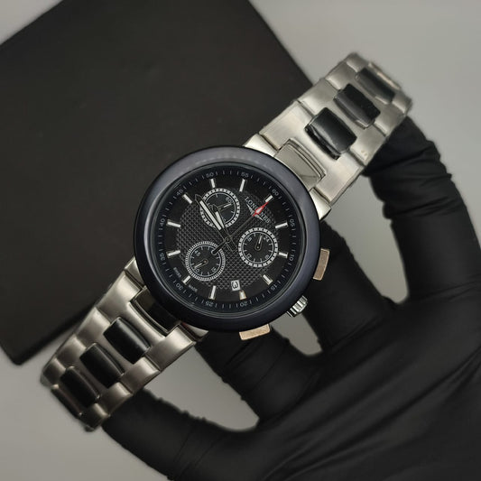 Longines Chronograph Black | Silver